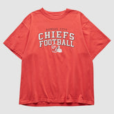 Kansas City Chiefs Reebok 2000s T-shirt Red Vintage - Fanatics