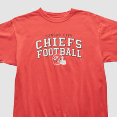 Kansas City Chiefs Reebok 2000s T-shirt Red Vintage - Fanatics