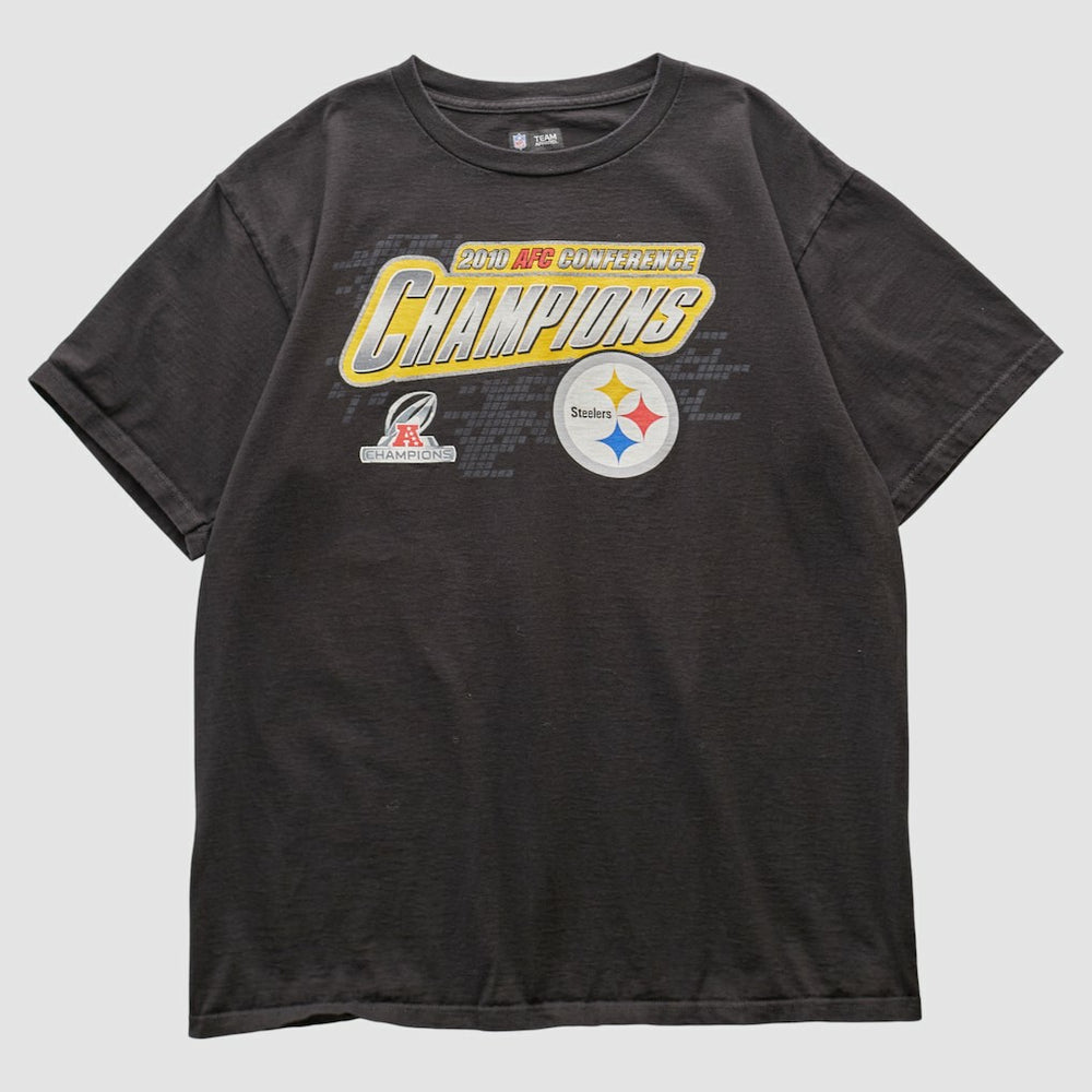 Pittsburgh Steelers NFL 2010 T-shirt Black Vintage - Fanatics