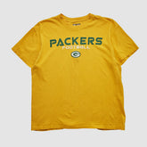 Green Bay Packers NFL 2000s T-shirt Yellow Vintage - Fanatics