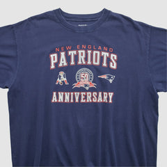 New England Patriots Reebok 2009 T-shirt Navy Vintage - Fanatics