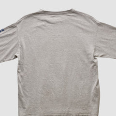 Denver Broncos NFL 2000s Long Sleeve T-shirt Heather Gray Vintage - Fanatics