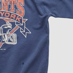 New York Giants Logo Athletic 90s Pullover Sweatshirt Navy Vintage - Fanatics