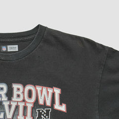 Superbowl XLVII NFL 2013 T-shirt Black Vintage - Fanatics