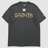 New Orleans Saints Reebok 2000s T-shirt Charcoal Vintage - Fanatics