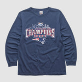 New England Patriots Alstyle 2005 Long Sleeve T-shirt Navy Vintage - Fanatics
