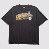 Pittsburgh Steelers NFL 2010 T-shirt Black Vintage - Fanatics