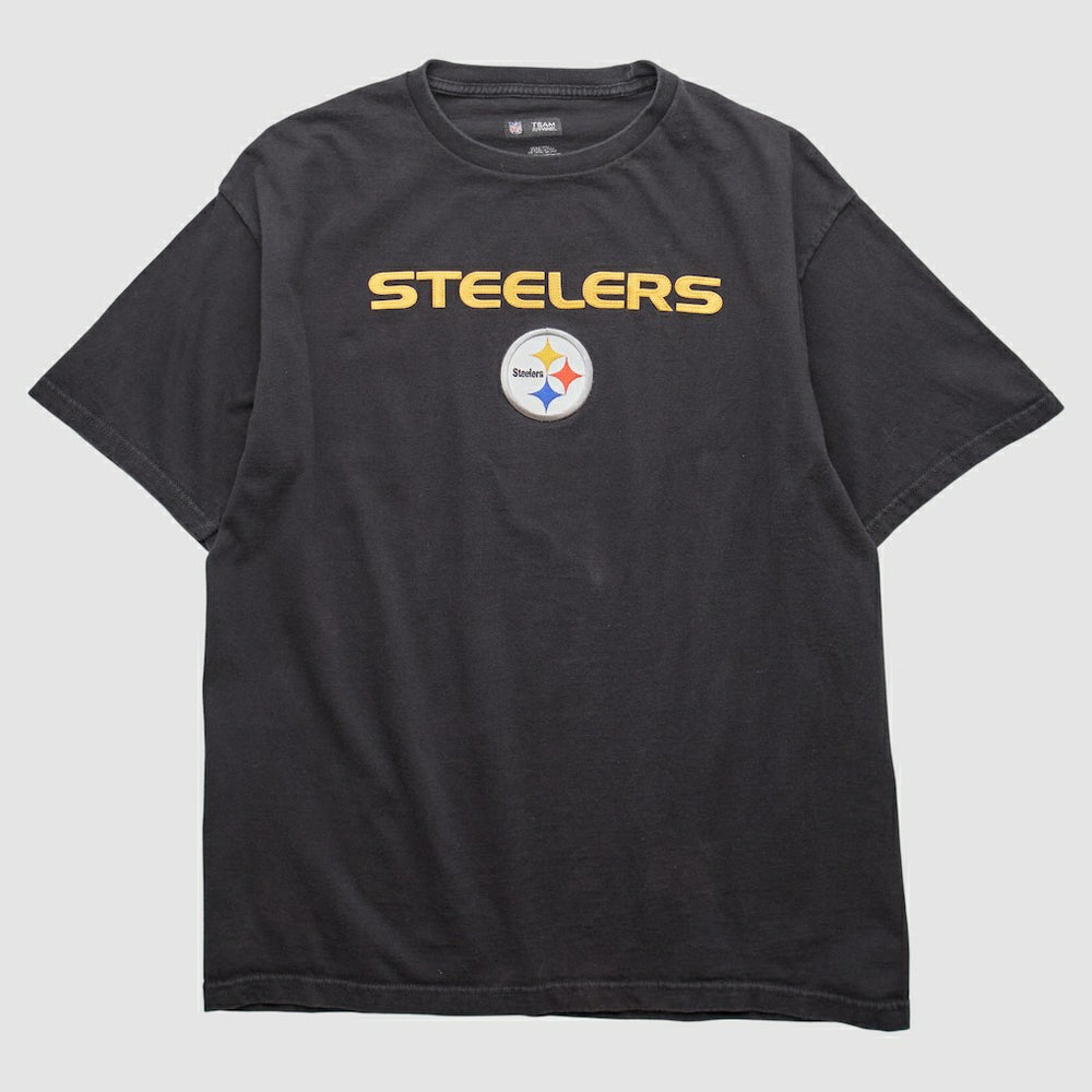 Pittsburgh Steelers NFL 2010s T-shirt Black Vintage - Fanatics