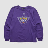 Adidas - Phoenix Suns 2010s Long Sleeve T-shirt - Purple Vintage