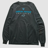 Carolina Panthers Reebok 2000s Long Sleeve T-shirt Black Vintage - Fanatics