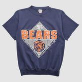 Chicago Bears Tultex 90s Pullover Sweatshirt Navy Vintage - Fanatics