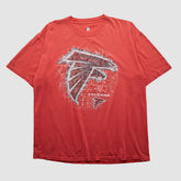 Atlanta Falcons NFL 2000s T-shirt Red Vintage - Fanatics