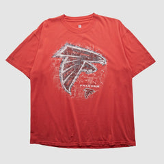 Atlanta Falcons NFL 2000s T-shirt Red Vintage - Fanatics