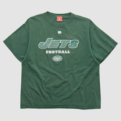 New York Jets NFL 2000s T-shirt Green Vintage - Fanatics