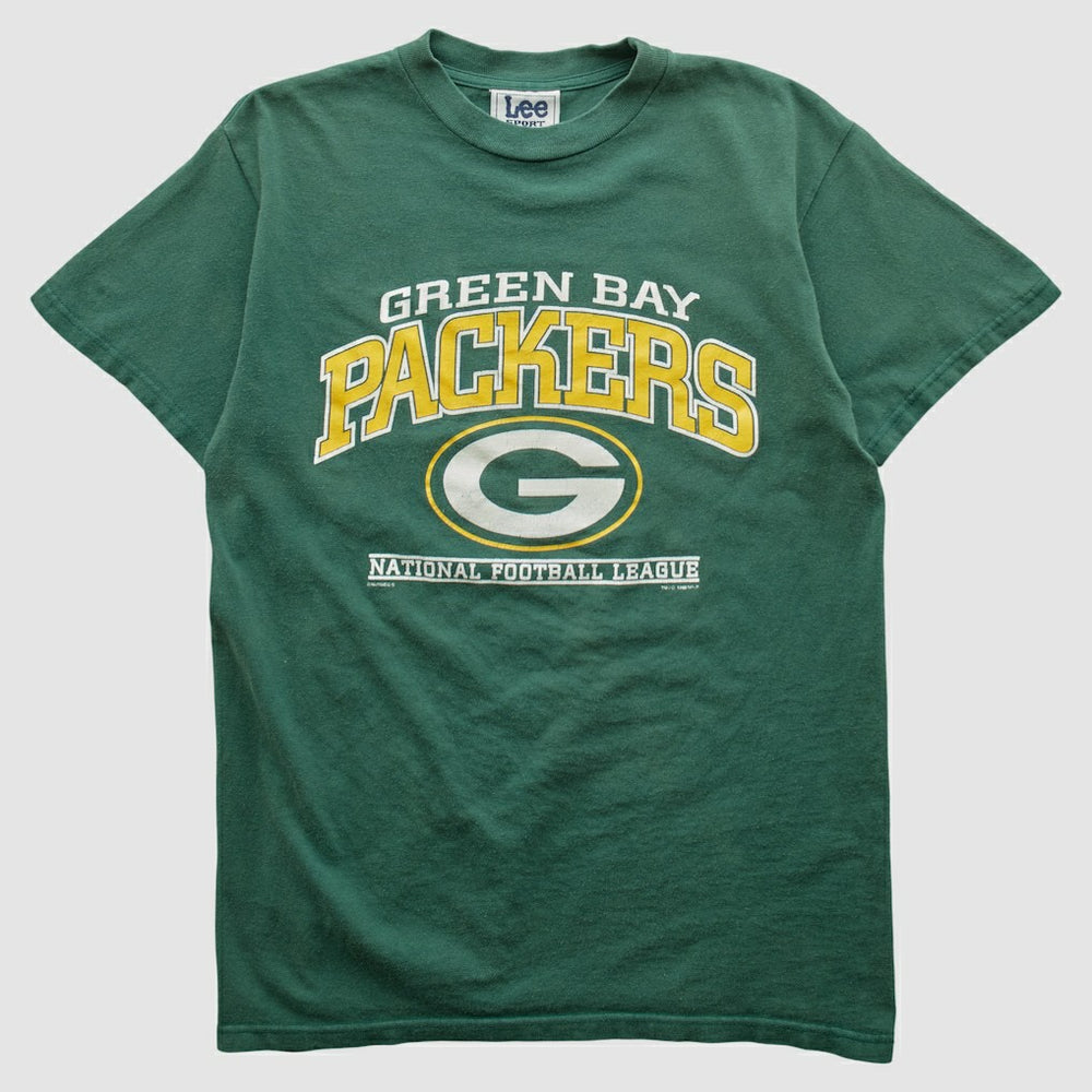 Green Bay Packers Lee Apparel 90s T-shirt Green Vintage - Fanatics