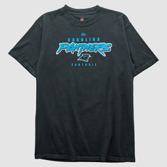 Carolina Panthers NFL 2000s T-shirt Black Vintage - Fanatics