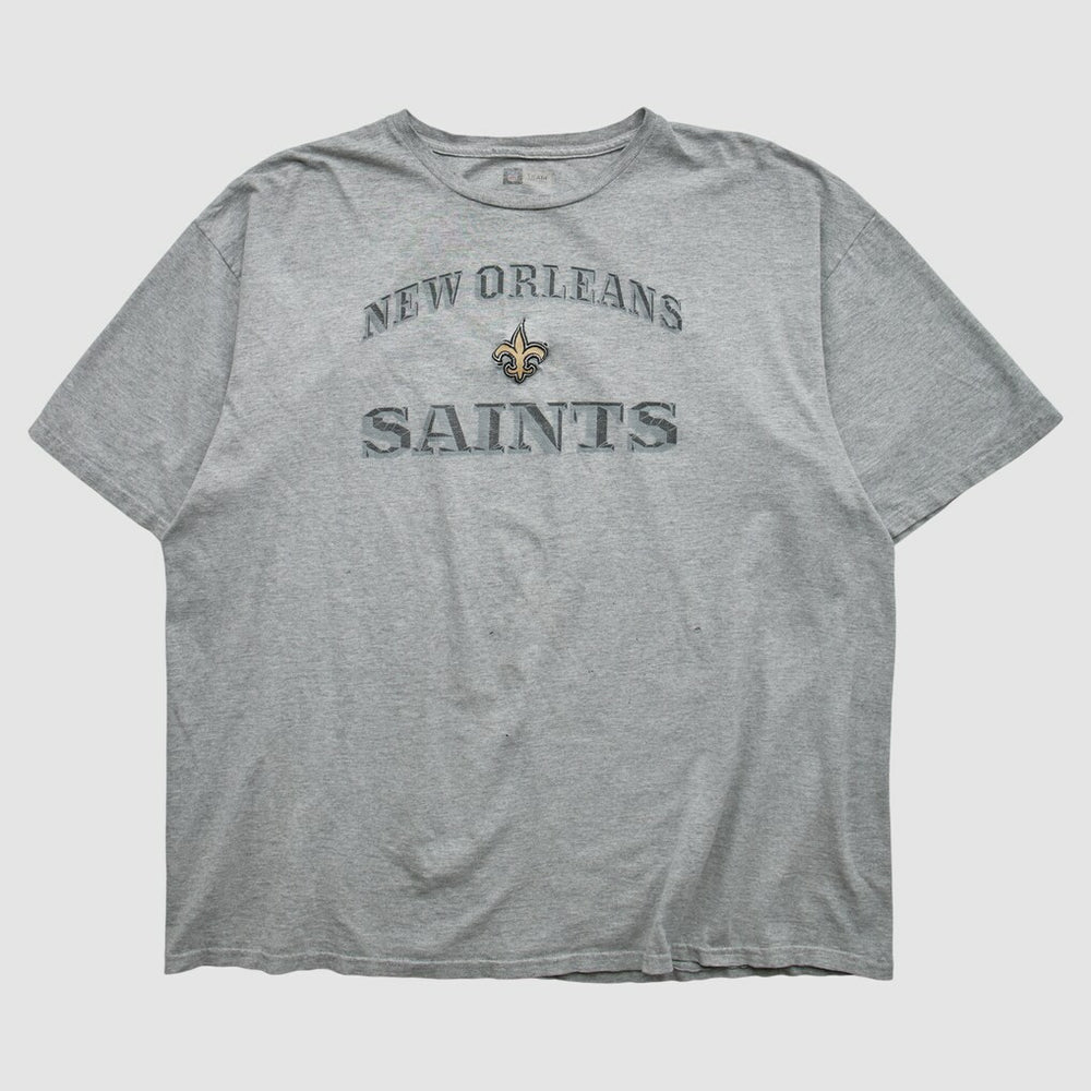 New Orleans Saints NFL 2000s T-shirt Heather Gray Vintage - Fanatics