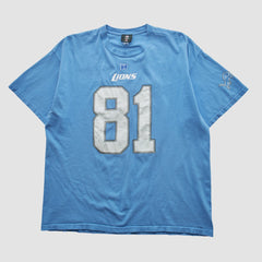 Detroit Lions NFL 2010s T-shirt Light Blue Vintage - Fanatics