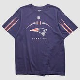 New England Patriots Reebok 2000s T-shirt Navy Vintage - Fanatics