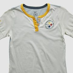 Pittsburgh Steelers Reebok 2000s T-shirt White Vintage - Fanatics