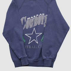 Dallas Cowboys Hero 90s Pullover Sweatshirt Navy Vintage - Fanatics