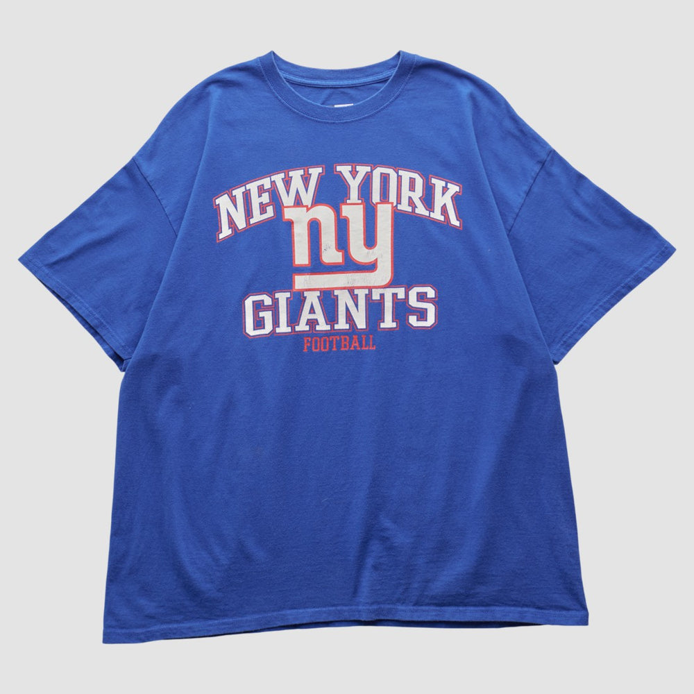 New York Giants NFL 2010s T-shirt Blue Vintage - Fanatics