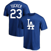 Kyle Tucker Los Angeles Dodgers Profile Big & Tall Player Name & Number T-Shirt for sale