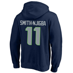 Jaxon Smith-Njigba Seattle Seahawks Super Bowl LX Champions Big & Tall Name & Number Fleece Hoodie College Navy - Fanatics