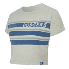 Los Angeles Dodgers Concepts Sport Women's Birch Cropped T-Shirt Sale