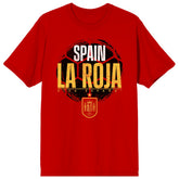 Spain National Team La Roja T-Shirts - Red