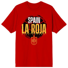 Spain National Team La Roja T-Shirts - Red