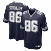 Luke Schoonmaker Dallas Cowboys Team Game Jersey Navy - Nike