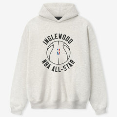 NBA - Fear of God Unisex 2026 NBA All-Star Game x Inglewood 90's Hoodie - Heather Gray