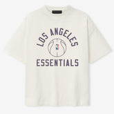 NBA - Los Angeles Lakers Fear of God x Barkley L. Hendricks Unisex 90's T-Shirt - Cream