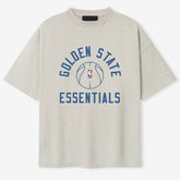 NBA - Golden State Warriors Fear of God x Barkley L. Hendricks Unisex 90's T-Shirt - Heather Gray