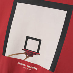 NBA - Philadelphia 76ers Fear of God x Barkley L. Hendricks Unisex 90's Hoodie - Red