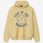 NBA - Golden State Warriors Fear of God x Barkley L. Hendricks Unisex 90's Hoodie - Gold