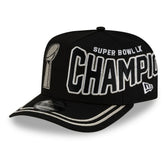 Seattle Seahawks New Era Super Bowl LX Champions Parade A-Frame 9FIFTY Snapback Hat Black - NFL