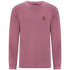 Boston Red Sox Levelwear Bridal Rose Luxe Signature Long Sleeve T-Shirt Lifestyle