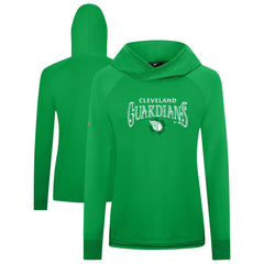 Cleveland Guardians Levelwear Women's St. Patrick's Day Slender Raglan Hoodie Online