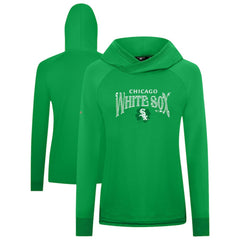 Chicago White Sox Levelwear Women's St. Patrick's Day Slender Raglan Hoodie for sale