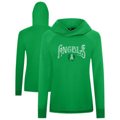 Los Angeles Angels Levelwear Women's St. Patrick's Day Slender Raglan Hoodie Online