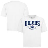 Edmonton Oilers - Levelwear Luxe Signature Knit T-Shirt White