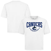 Vancouver Canucks - Levelwear Luxe Signature Knit T-Shirt White