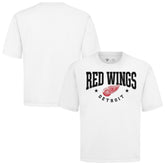 Detroit Red Wings - Levelwear Luxe Signature Knit T-Shirt White
