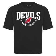 New Jersey Devils - Levelwear Luxe Signature Knit T-Shirt Black
