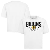 Boston Bruins Levelwear Luxe Signature Knit T-Shirt White