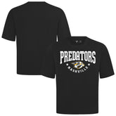 Nashville Predators - Levelwear Luxe Signature Knit T-Shirt Black