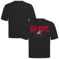 Columbus Blue Jackets - Levelwear Luxe Signature Knit T-Shirt Black