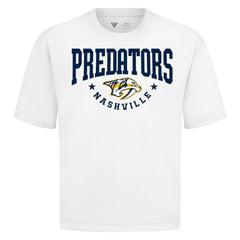 Nashville Predators - Levelwear Luxe Signature Knit T-Shirt White